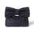 Women'S Straw Bow Knot Elegant Square Zipper Clutch Bag