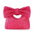 Women'S Straw Bow Knot Elegant Square Zipper Clutch Bag