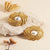 1 Pair Retro Romantic Classic Style Irregular Heart Shape Plating Inlay 304 Stainless Steel Artificial Rhinestones Artificial Pearls 18K Gold Plated Earrings Ear Studs