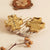 1 Pair Retro Romantic Classic Style Irregular Heart Shape Plating Inlay 304 Stainless Steel Artificial Rhinestones Artificial Pearls 18K Gold Plated Earrings Ear Studs