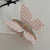 Women'S Cute Sweet Korean Style Color Block Heart Shape Arylic Hair Claws