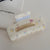 Women'S Cute Sweet Korean Style Color Block Heart Shape Arylic Hair Claws