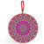 Factory Supply Thermal Transfer Printing 17Cm Mandala Ceramic Heat Insulation Pot Mat Home Pot Mat European Style
