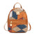 Geometric Color Block School Daily Shopping Women'S Backpack