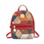 Geometric Color Block School Daily Shopping Women'S Backpack