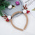Christmas Christmas Wind Christmas Women'S Christmas Bell Flakes Elk Headdress