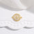1 Piece 17.4*13Mm Hole 1~1.9Mm 925 Sterling Silver Zircon 22K Gold Plated Rhodium Plated Round Connector Spacer Bars Jewelry Accessories