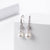 925 Sterling Silver Geometric Earrings