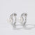 925 Sterling Silver Geometric Earrings