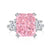 925 Sterling Silver Zircon Geometric Rings