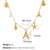 Beach Starfish 304 Stainless Steel Artificial Pearls 18K Gold Plated Polishing Inlay Pendant Necklace