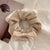 Women'S Ig Style Sweet Plaid Bow Knot Cloth Rib-Knit Lace Rivet Hair Tie