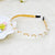Women'S Retro Shiny Star Waves Metal Handmade Inlay Rhinestones Pearl Hair Band