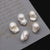 1 Piece Freshwater Pearl Geometric Beads