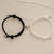 New Hand-In-Hand Suction Hand Rope Hand Rope Men And Women Wishing Stone Love Magnet Couple Bracelet Pair