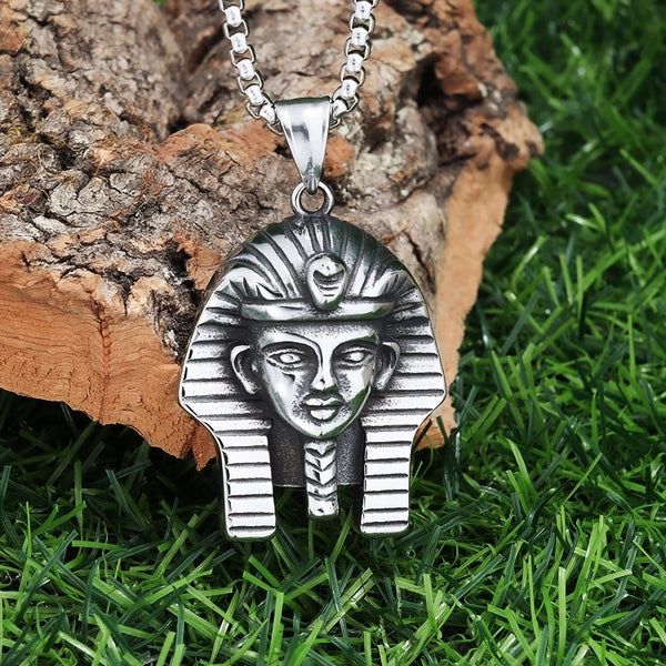 1 Piece 48Mm * 30.5Mm 316 Stainless Steel Human Polished Jewelry Accessories Pendant Chain
