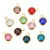 20 Pcs/Package Artificial Crystal Geometric Jewelry Accessories Pendant