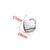 1 Piece 16.5*16.5Mm 16.5*21.5Mm 18*22.5Mm Hole 1~1.9Mm Hole 2~2.9Mm 304 Stainless Steel 18K Gold Plated Moon Heart Shape Solid Color Jewelry Accessories Pendant
