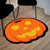 Halloween Retro Stripe Polyester Fiber (Polyester) Floor Mat Floor Mat Bedding
