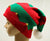 Women'S Cute Color Block Elk Pom Poms Eaveless Wool Cap