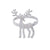 Christmas Casual Elegant Glam Animal Alloy Napkin Rings 1 Piece