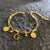 Modern Style Classic Style Human Geometric Letter Titanium Steel Plating Women'S Bracelets