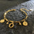Modern Style Classic Style Human Geometric Letter Titanium Steel Plating Women'S Bracelets