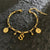 Modern Style Classic Style Human Geometric Letter Titanium Steel Plating Women'S Bracelets