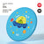Toi Tuyi Children Soft Outdoor Flying Saucer Cartoon Kindergarten Park Parent-Child Fitness Sports Toys