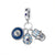 1 Piece 10-13Mm White Copper Cartoon Character Color Block Heart Shape Jewelry Accessories Pendant