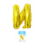 New 16-Inch Letter Balloon Ribbon Backer-Card Hardcover Birthday Party Anniversary Scene Letters For Decoration Aluminum Balloon