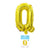 New 16-Inch Letter Balloon Ribbon Backer-Card Hardcover Birthday Party Anniversary Scene Letters For Decoration Aluminum Balloon
