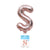 New 16-Inch Letter Balloon Ribbon Backer-Card Hardcover Birthday Party Anniversary Scene Letters For Decoration Aluminum Balloon