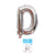 New 16-Inch Letter Balloon Ribbon Backer-Card Hardcover Birthday Party Anniversary Scene Letters For Decoration Aluminum Balloon