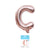New 16-Inch Letter Balloon Ribbon Backer-Card Hardcover Birthday Party Anniversary Scene Letters For Decoration Aluminum Balloon