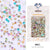 Fat Star Color Diamond Mixed Love Square Diamond Bottoming Drill Star Moon Manicure Jewelry Nail Ornament Mixed