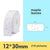 Jingchen D11 Transparent Pet Three-Proof Adhesive Thermal Printing Paper Cosmetic Cable Jewelry Label Paper