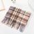 Imitation Cashmere Scarf Winter Women'S Japanese And Korean Sweet Mid-Length Scarf Warm Printed Scarf Women'S Scarf Shawl