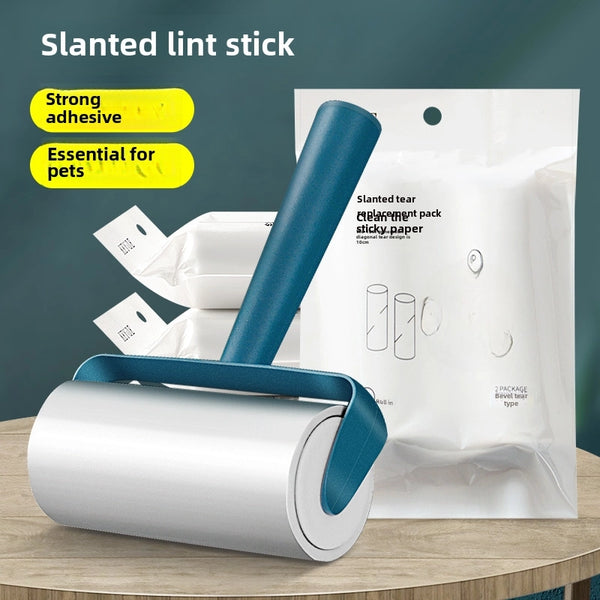 Hair Sticker Tearable Roller Dust Sticky Paper Clothes Roll Brush Household Hair Ball Trimmer Hair Sticky Hair Removal