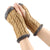 New Autumn And Winter Fleece-Lined Wool Gloves Twist Knitted Finger Leakage Plush Oversleeve Warm Thickened Wool Gloves