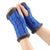 New Autumn And Winter Fleece-Lined Wool Gloves Twist Knitted Finger Leakage Plush Oversleeve Warm Thickened Wool Gloves