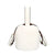 Autumn And Winter New Trendy Simple Plush Mini Portable Shoulder Crossbody Bag Women'S Retro Cylinder Bucket Bag