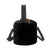 Autumn And Winter New Trendy Simple Plush Mini Portable Shoulder Crossbody Bag Women'S Retro Cylinder Bucket Bag