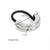 Women'S Casual Modern Style Square Bow Knot Shell 304 Stainless Steel Metal Shiny Metallic Hair Tie