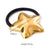 Women'S Casual Modern Style Square Bow Knot Shell 304 Stainless Steel Metal Shiny Metallic Hair Tie