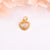 5 Pcs/Package Hole 1~1.9Mm Copper Zircon 18K Gold Plated Star Heart Shape Jewelry Accessories Pendant