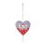 Christmas Minimalist Letter Heart Shape Wood Holiday Festival Hanging Ornaments Decorative Props