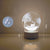 Stall Supply Creative Led Atmosphere Night Light Children'S Gift Dream Decoration 3D Table Lamp Logo Lettering