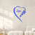 Love Acrylic Mirror Wall Stickers 3D Self-Adhesive Stickers Bedroom Living Room Tv Background Decoration
