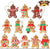 2022 New Christmas Tree Diy Pendant Gingerbread Man Twelve Source Manufacturers Christmas Scene Layout Pendant